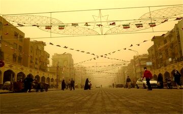 گرد و خاک مدارس شوش را هم تعطیل کرد 