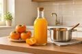 آموزش تهیه شیره خرمالو؛ شیرینی طبیعی پاییز