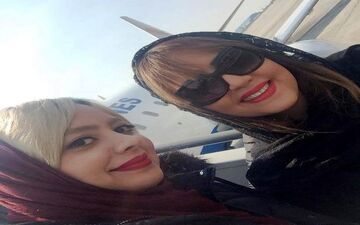  عکس: شباهت جالب بازیگر زن ایرانی و خواهرش