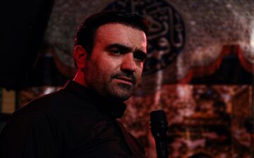مداحی احساسی حاج محسن عرب‌خالقی +فیلم 