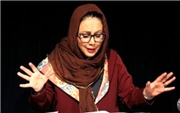  عکسی عجیب و غریب از خانم بازیگر