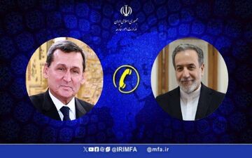 گفت‌وگوی تلفنی وزرای امور خارجه ایران و ترکمنستان