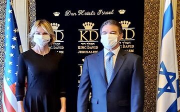 نماینده آمریکا در سازمان ملل متحد با رئیس موساد دیدار کرد