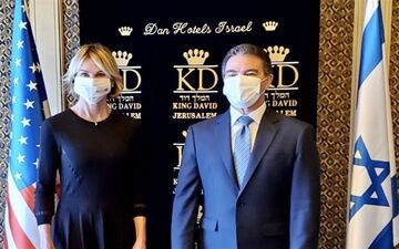  نماینده آمریکا در سازمان ملل متحد با رئیس موساد دیدار کرد