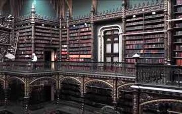 کتابخانه جادویی هری پاتر در ریودوژانیرو+فیلم