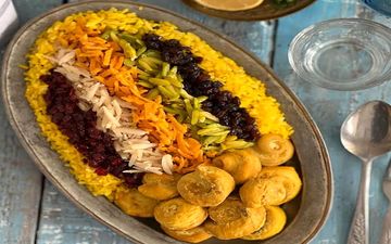 مرصع پلو مجلسی رو این طوری درست کن/دستور تهیه مرحله به مرحله