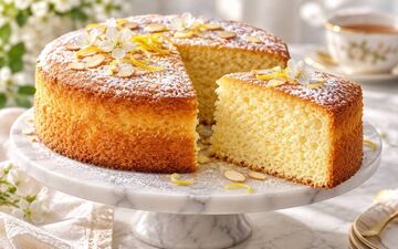 طرز تهیه کیک وانیلی خوشمزه با فر و بدون فر