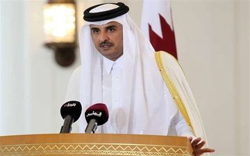 تماس تلفنی امیر قطر و نخست‌وزیر بحرین