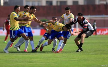  جنجالی ترین صحنه دیدار پرسپولیس و صنعت نفت/عکس