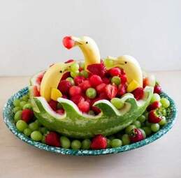 میوه آرایی شب یلدا برای عروس