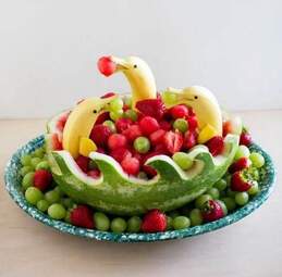 میوه آرایی شب یلدا برای عروس
