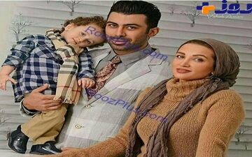 خانم بازیگر ایرانی در کنار همسر مدل خود +عکس