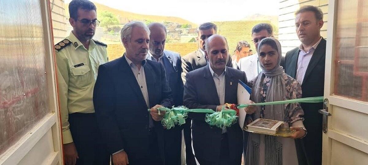 یکصدو ششمین مدرسه بانک سپه در کردستان افتتاح شد