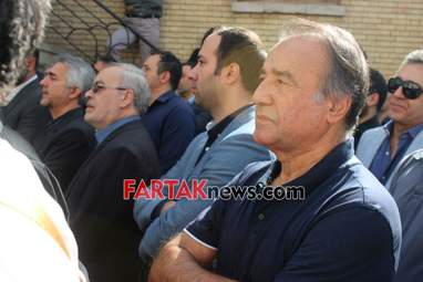 گزارش تصویری از تشیع پیکر سید ضیاءالدین دری