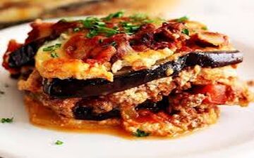 طرز تهیه  لازانیا با بادمجان و گوشت| فوق العاده س