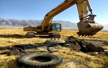 انسداد ۱۱۶ حلقه چاه غیرمجاز طی یک روز در میاندربند کرمانشاه 
