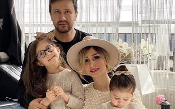 عکس/ شاهرخ استخری دخترانش را در مدارس بلژیک ثبت نام کرد!