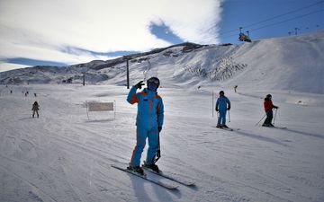 بازگشایی پیست اسکی تاریکدره همدان