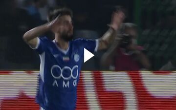 گل اول استقلال به ذوب آهن + ویدئو