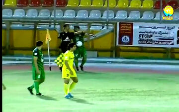خلاصه بازی پارس جنوبی جم 0 - 0 ذوب آهن + فیلم