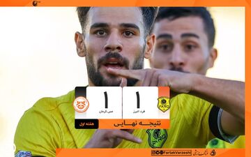 برد از دست فرد البرز پرید؛ مس کرمان در دقایق پایانی برگشت