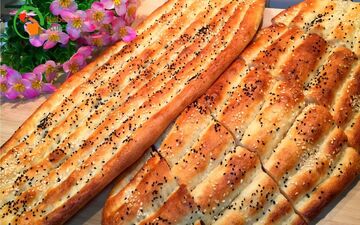 نان بربری به سبک افغانی: سفری به نانوایی کابلی و رمز و راز پخت نان خوشمزه (ویدئو)