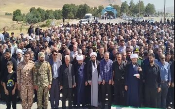 مراسم تشییع شهدا جلوه وحدت ایران اسلامی است 