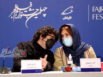 نشست خبری عوامل فیلم " برف آخر "-لادن مستوفی