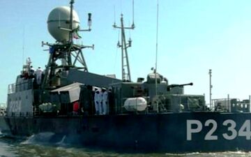 اولین تصاویر از ناوچه موشک انداز ساخت ایران