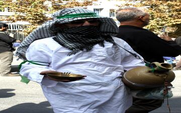 مراسم عاشورای حسینی در همدان به روایت تصویر