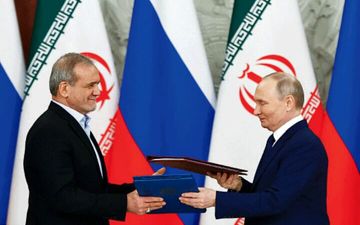 دستور «پوتین» درباره معاهده همکاری‌های راهبردی میان ایران و روسیه