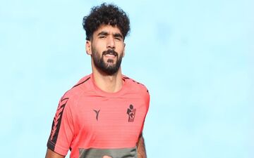 کاپیتان پیکان در تمرینات حاضر شد