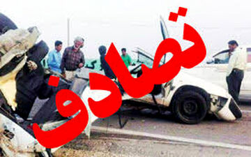 تصادف تیبا و پیکان در محور بیجار به تکاب ۲ کشته برجا گذاشت