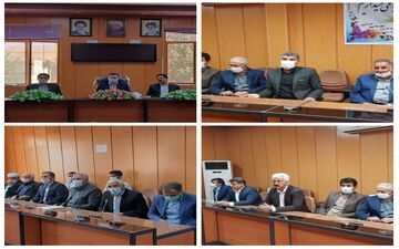 دیدار هیات صلح وسازش با فرماندار چرداول