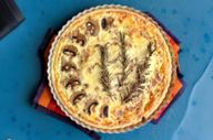  یک وعده غذایی خوشمزه | طرز تهیه تارت مرغ و قارچ