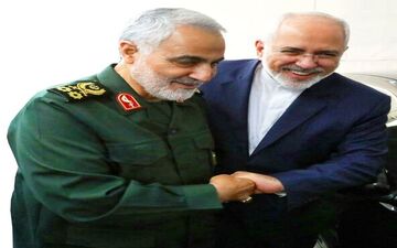  تبریک محمد جواد ظریف به سردار سلیمانی