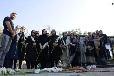 گزارش تصویری سالگرد دکتر ایراندخت میرهادی زشک انسان دوست و مردمی؛ هنرمند، شاعر، نویسنده و هنرپیشه تئاتر همدان