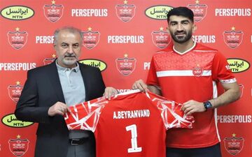 بیرانوند رسماً پرسپولیسی شد
