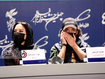 گزارش تصویری از نشست رسانه ای عوامل فیلم " نمور " آخرین فیلم نمایش داده شده چهلمین جشنواره فیلم فجر در سالن اصلی کاخ جشنواره