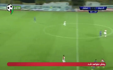 گل دوم استقلال به گل ریحان توسط سجاد آقایی