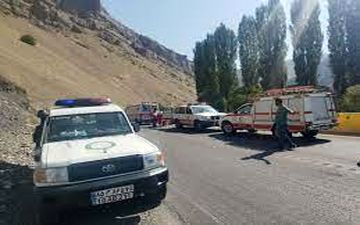 حادثه رانندگی در آزادراه تهران - شمال سبب مصدومیت ۶ نفر شد