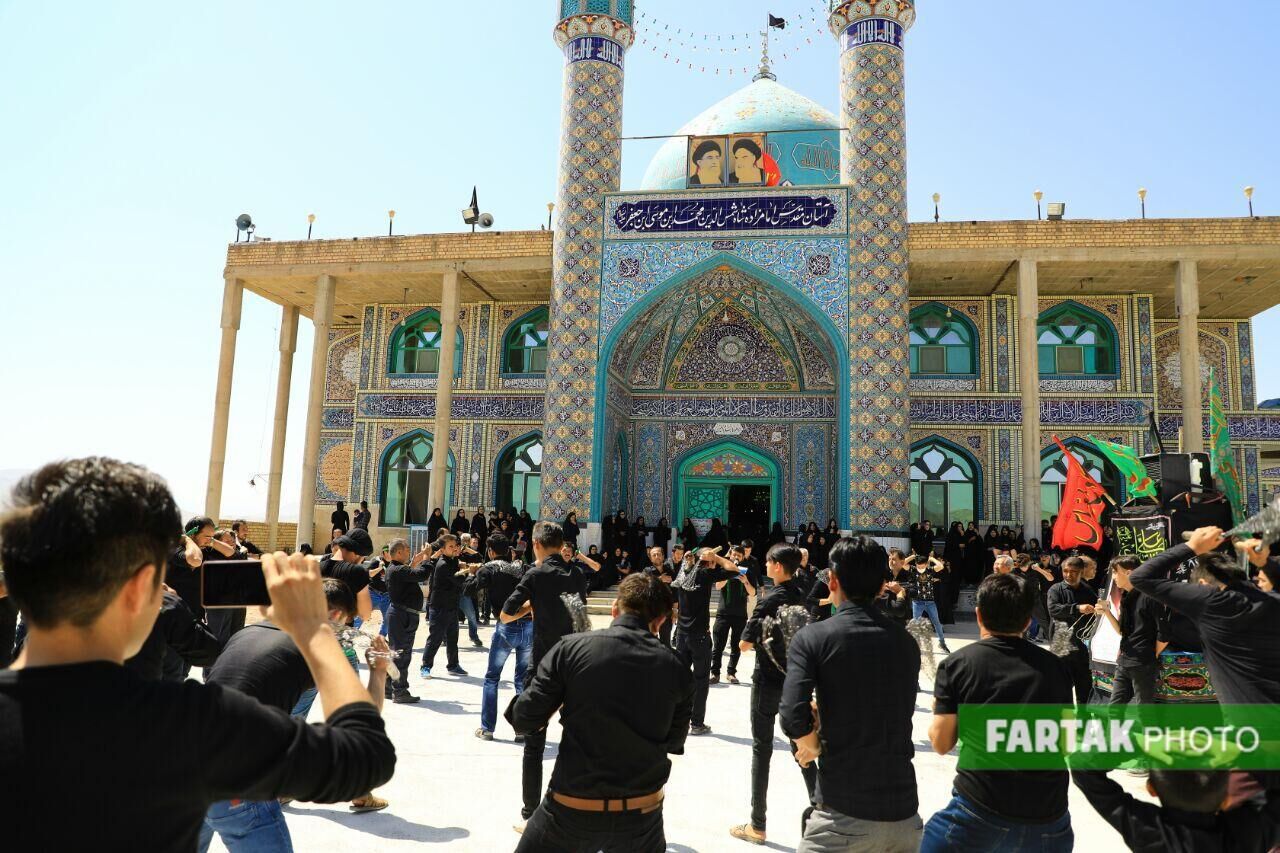 اختصاصی/ گزارش تصویری از مراسم تاسوعای حسینی در شهر علویجه اصفهان