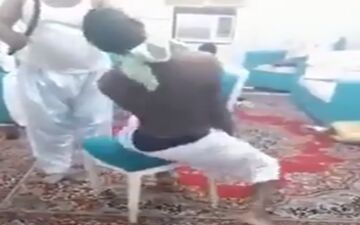 شکنجه وحشتناک کارگر آفریقایی توسط ارباب سعودی