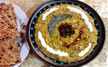 آموزش تهیه حلیم بادمجان کشدار با طعم فوق‌العاده