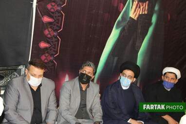 مراسم درگذشت والده مکرمه حجت‌الاسلام  رئیس سازمان گسترش اقتصاد مقاومتی 