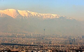 پیش‌بینی افزایش دما و کاهش کیفیت هوای تهران برای پنجشنبه
