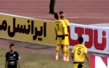 گل اول سپاهان به چادرملو + ویدئو