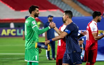 بیرانوند تنها برنده پرسپولیس در رقابت با رونالدو