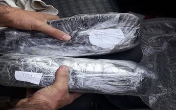 یک تن مواد مخدر در هرمزگان کشف شد