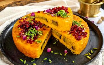 ته چین مرغ و بادمجان مجلسی ؛ خوشمزه ترین گزینه برای فصل پاییز